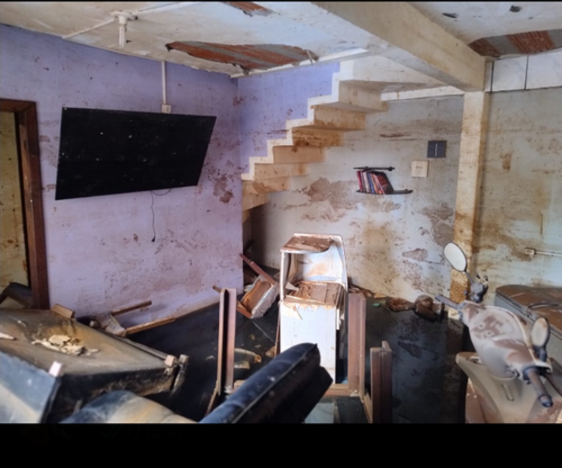 SOS Casa Alagada Luana e Familia Canoas RS 