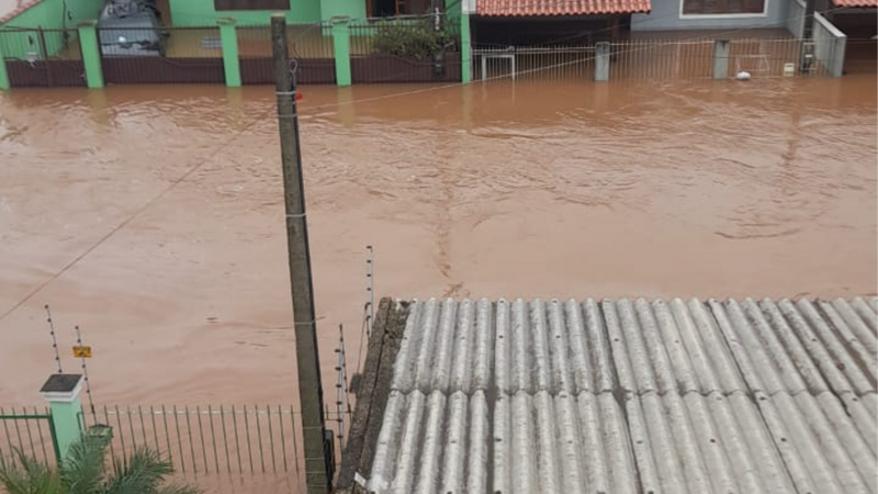 Sobreviventes da enchente 