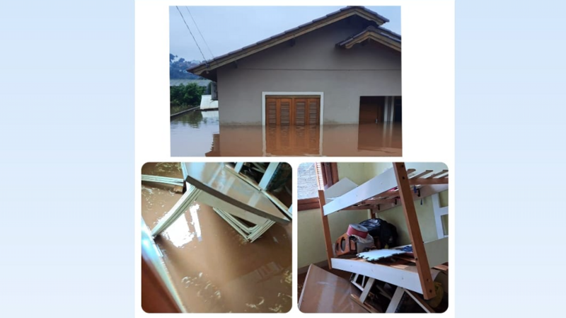 Campanha do bem, atingidos pela enchente no RS