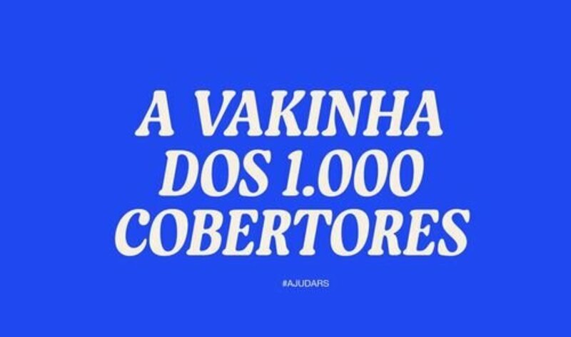 A Vakinha dos 1.000 cobertores com Cophy + VOZ Colab