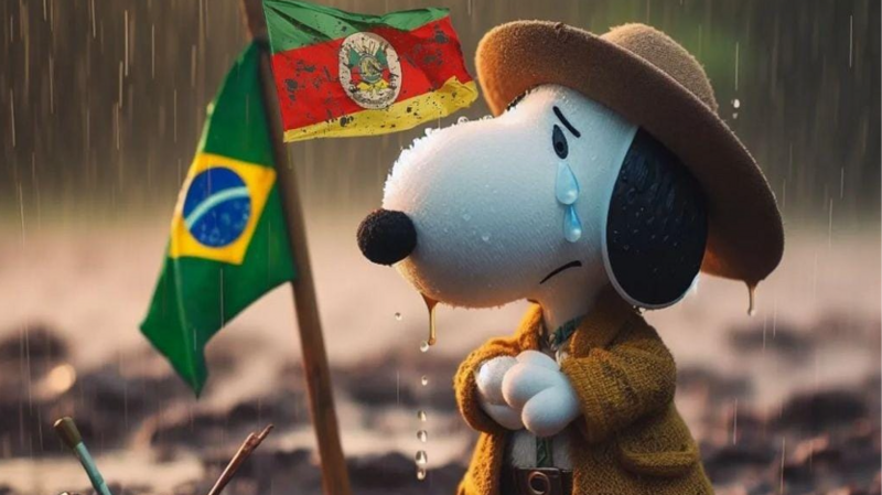 Ajudar as vítimas das enchentes 