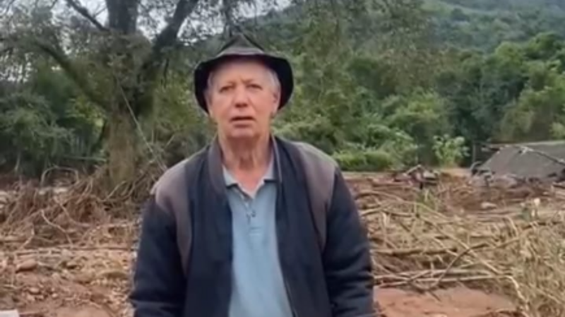 SOS Serraria Travesseiro! PLINIO BETTIO perdeu tudo na enchente