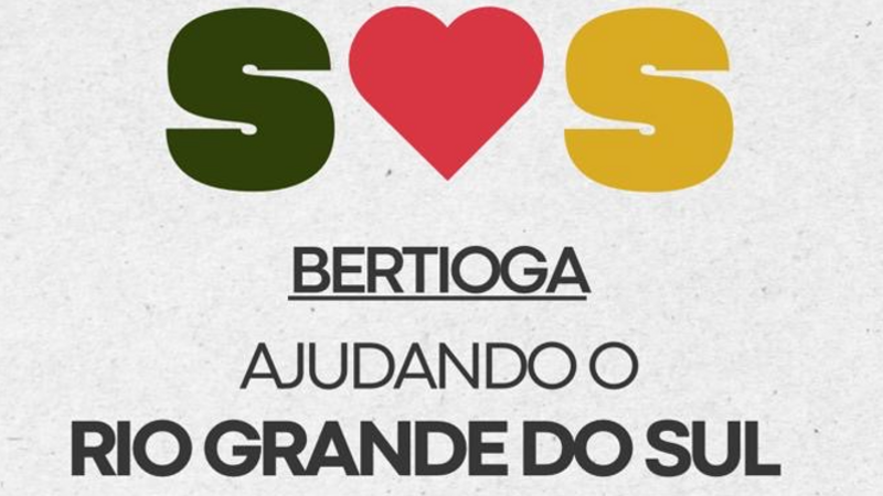 Bertioga ajudando RS