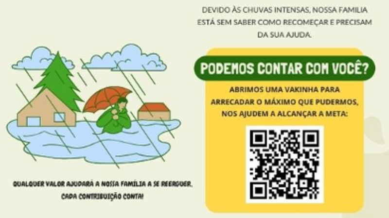 Desastre RS: Ajude nossa família a recuperar suas casas