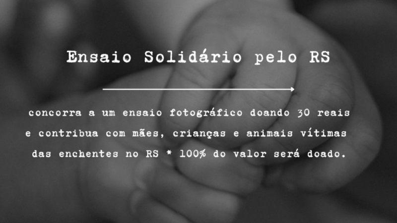 Céu, Sol, Sul, Terra e Cor - Ensaio Solidário pelo RS