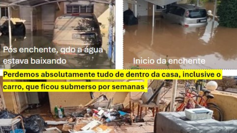 imagem da vaquinha Reconstruindo Vidas: Precisamos de você - Canoas -RS