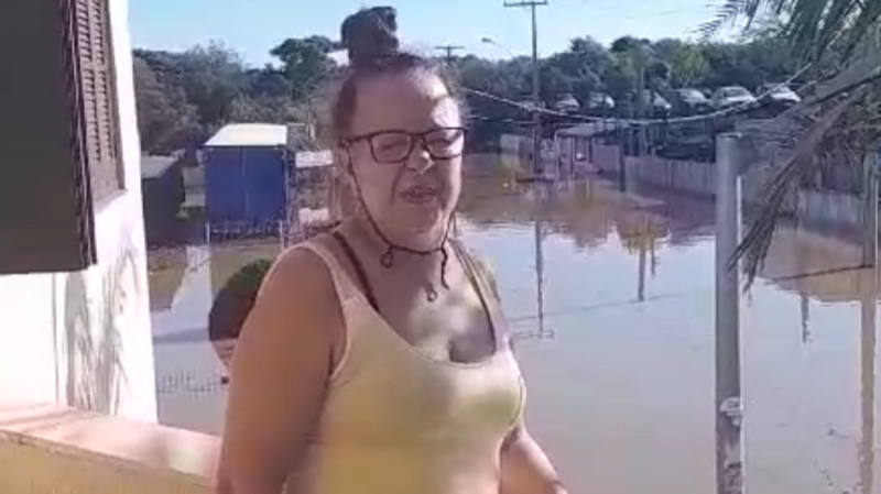 Ajude a vovó ci a reconstruir seu lar, pois perdeu tudo na enchente em Canoas