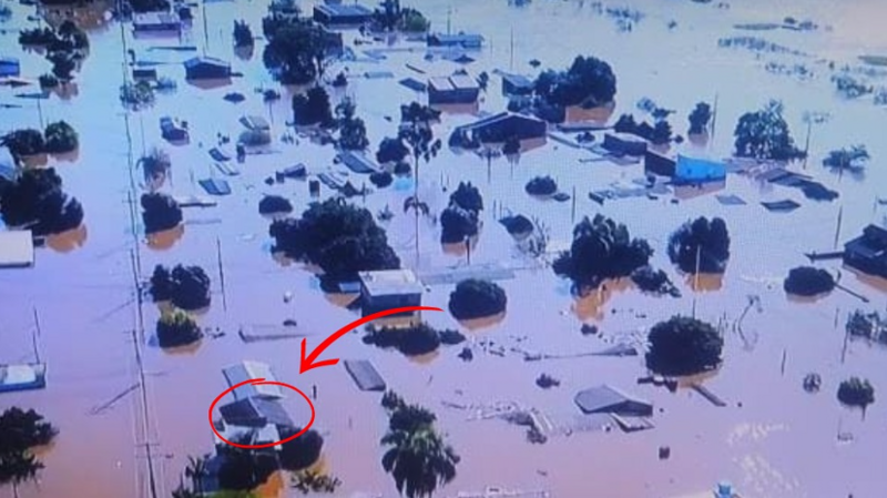 Ajuda para me recuperar da enchente no RS