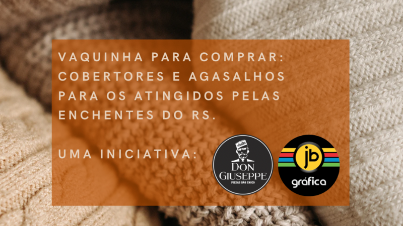 Ajude os atingidos pela enchente do RS.