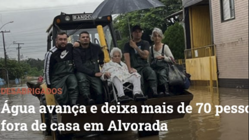 Ajude a vó e os tios a recomeçar a vida em Alvorada no RS