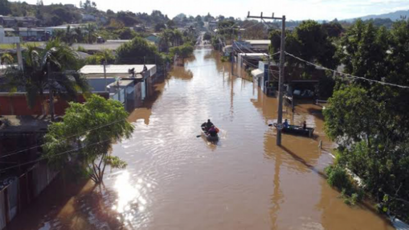 Ajude minha família, vítima da enchente. 