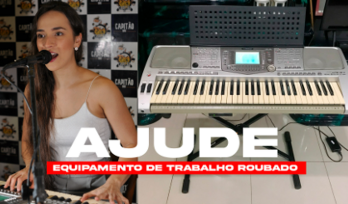 Ajude a CANTORA KATHERINE a recuperar seu material de trabalho