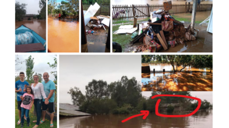 Urgente: Ajude Família de Triunfo a Recuperar-se da Enchente