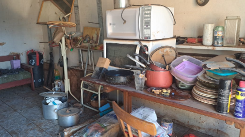 Reconstrução da nossa casa Taquari/RS