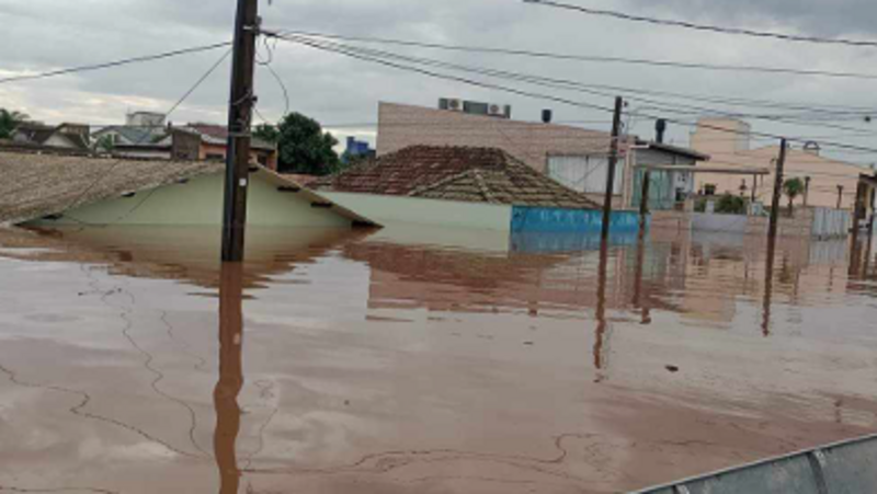 Enchente RS - Família Fontes Ribeiro
