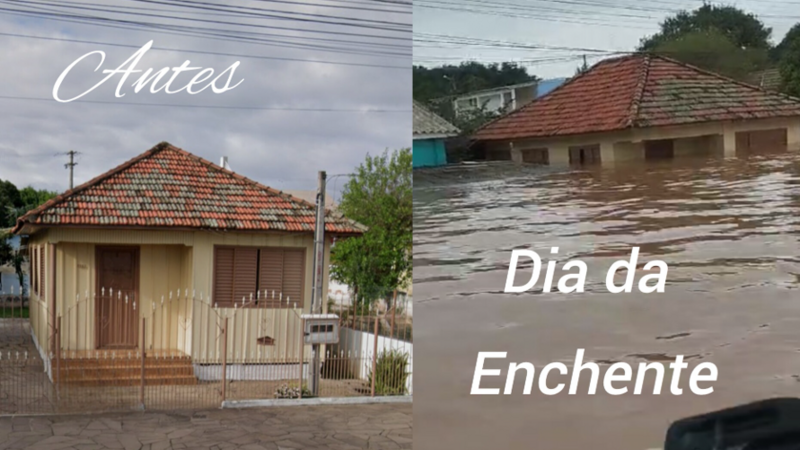 Ajude a Recomeçar após as Enchentes.