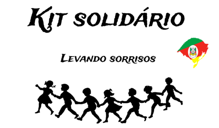 Kit solidário: Levando sorriso