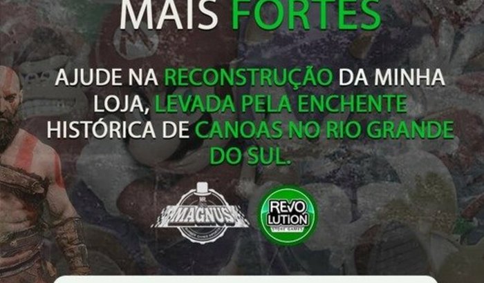 Ajude na reconstrução da minha loja, levada pela enchente histórica de Canoas no Rio Grande do Sul.