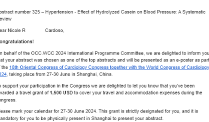 Congresso Internacional em SHANGHAI na CHINA