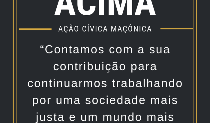 ACIMA Ação Cívica Maçônica