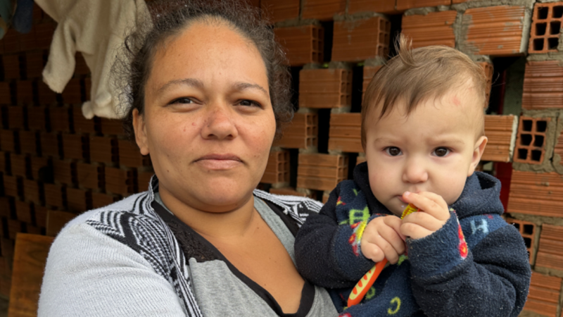 Família Nataniele - Perderam tudo dentro de Casa