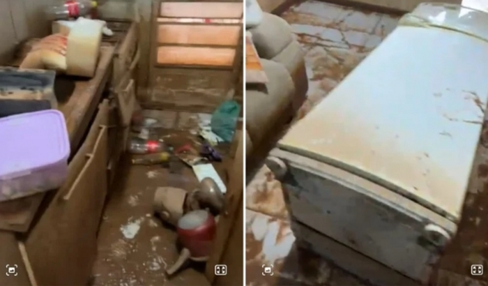 Ajude a minha família a recomeçar depois da enchente.