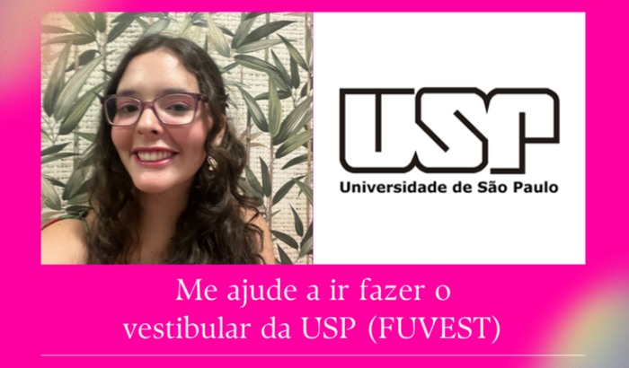 Ajude-me a ir fazer fuvest na usp