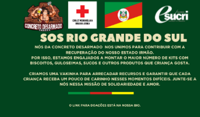 ARRECADAÇÃO PARA KIT LANCHINHO PARA CRIANÇAS DO RS