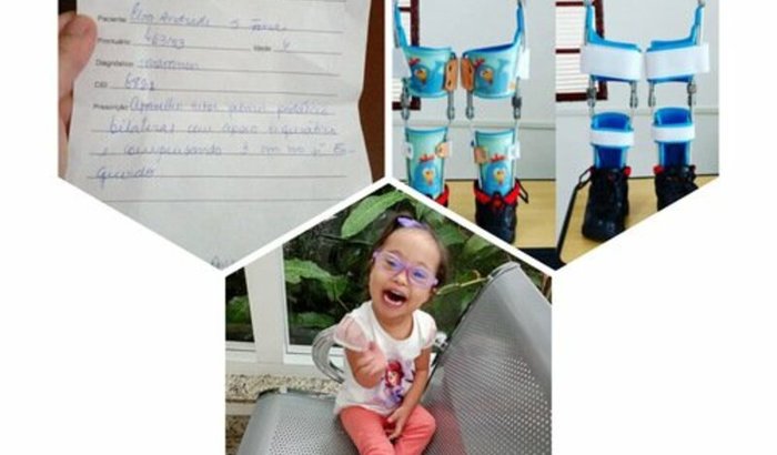 Para a Eloá andar!
