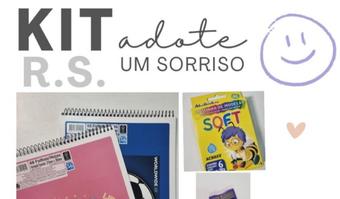 Kit Adote um Sorriso - Crianças Rio Grande do Sul