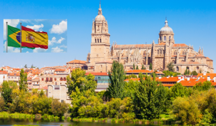 Fran em Salamanca (Espanha)