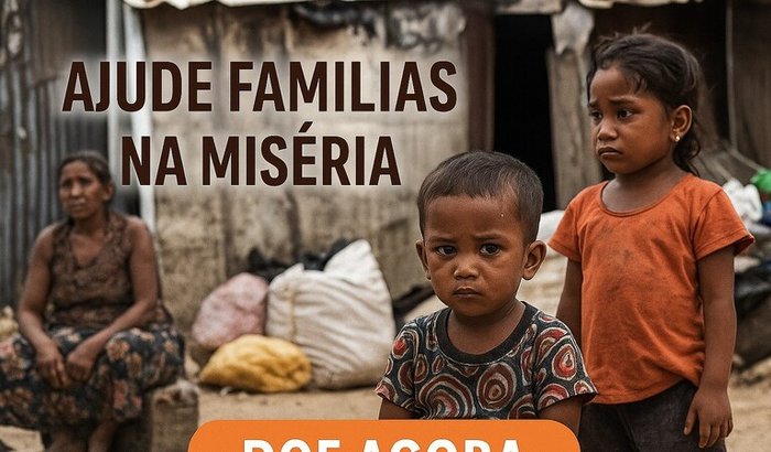Famílias em extrema pobreza e doenças psicologicas graves