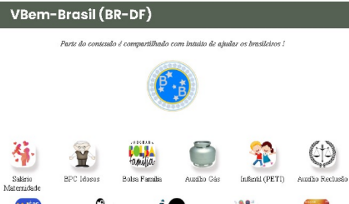 Ajuda para publicação de site de benefício