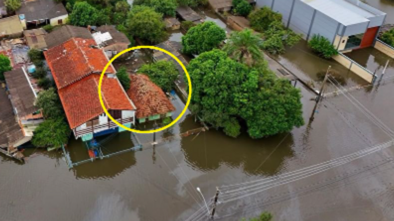 Reconstruir casa enchente RS