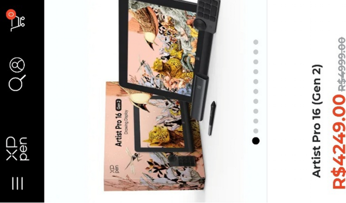 Arrecadação para minha primeira, mesa digitalizadora Profissional.