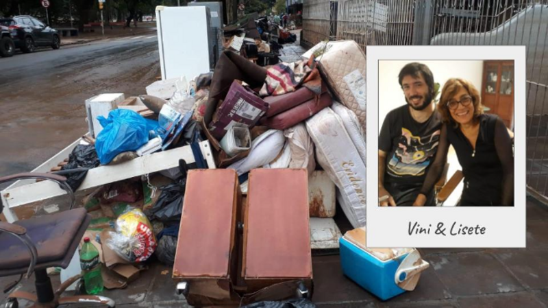 Ajude a Lisete e o Vini a reconstruirem sua casa