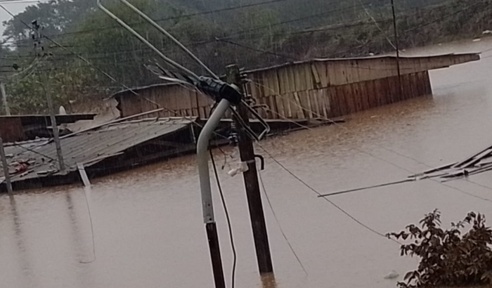 Perdi tudo na enchente 