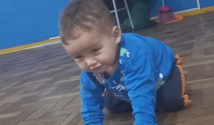 Para ajudar família que perdeu tudo na enchente