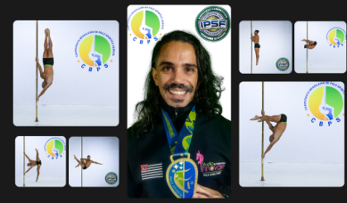 Ajude Djalma a ir ao Campeonato Brasileiro de Pole Sport