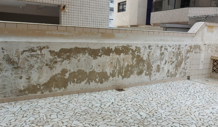 Tinta para pintura do muro do  térreo