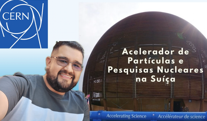 Apoie o professor Lucas em sua caminhada rumo ao CERN