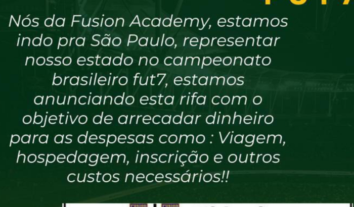 Ajude um time do Amazonas a jogar Brasileiro fut-7
