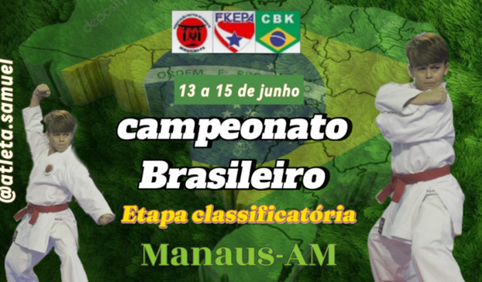 CAMPEONATO BRASILEIRO DE KARATE AJUDE SAMUEL.