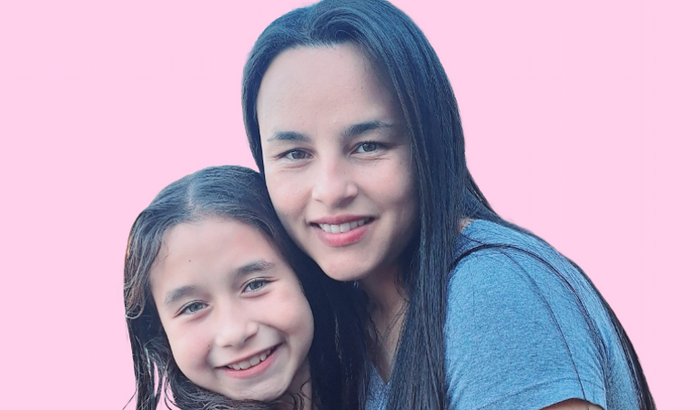 Barbara no evento Pampili