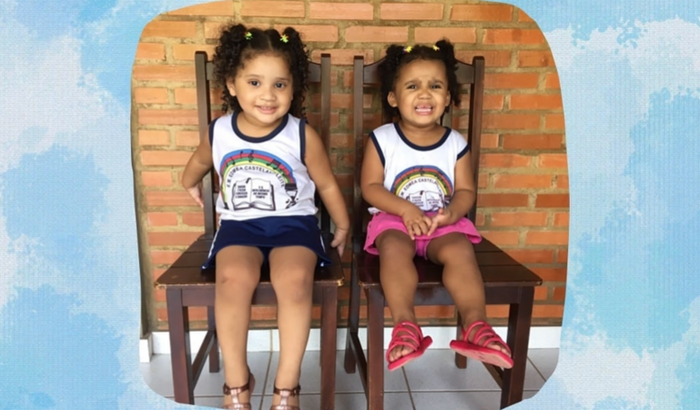 Vaquinha solidária das gêmeas