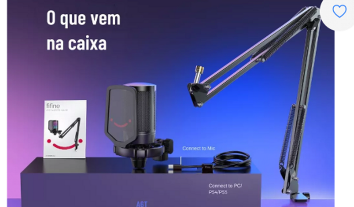 Microfone do podcast morto ☠️