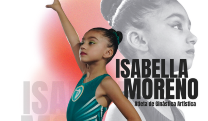 Ajude a realizar o sonho da ginasta Isabella de ir para o Campeonato Brasileiro (Sergipe) e Torneio Nacional (Palmas)