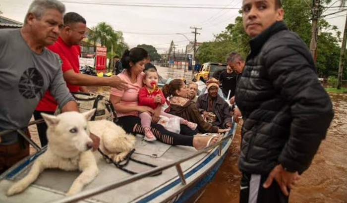 Ajude as famílias gaúchas, sofrendo com enchentes 