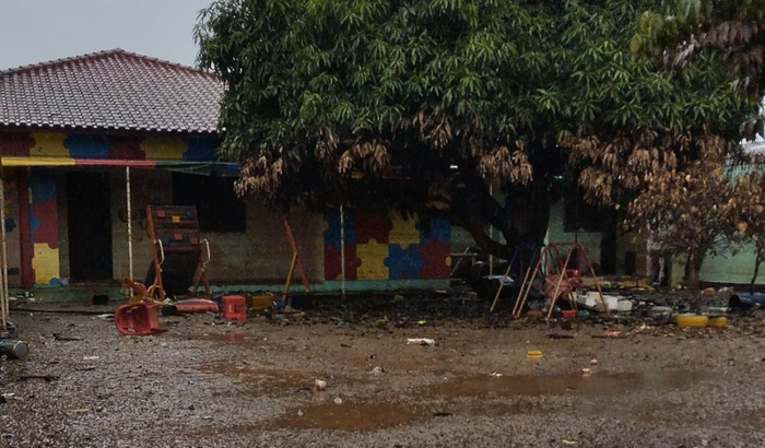 Reconstruir a escola Espaço kids