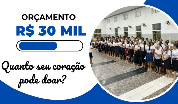 AJUDE na troca do piso da igreja Assembleia de Deus - área 11